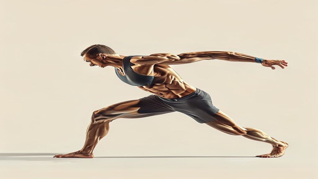 Muscle anatomy diagram for Burpee (no pushup)