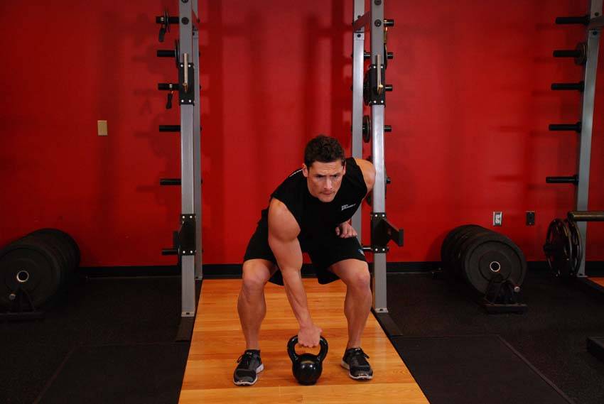 Anatomie svalů pro Kettlebell čistý