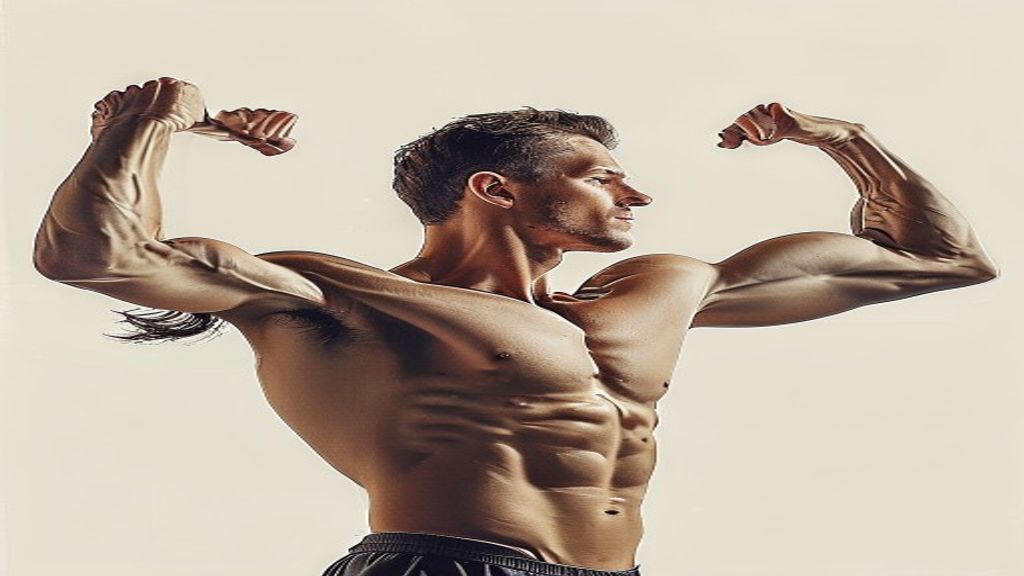 Anatomía muscular para Extensión de tríceps por encima de la cabeza